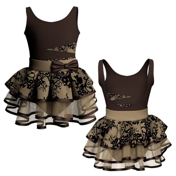 costume balletto senza maniche con inserto belen pro ves120 copia