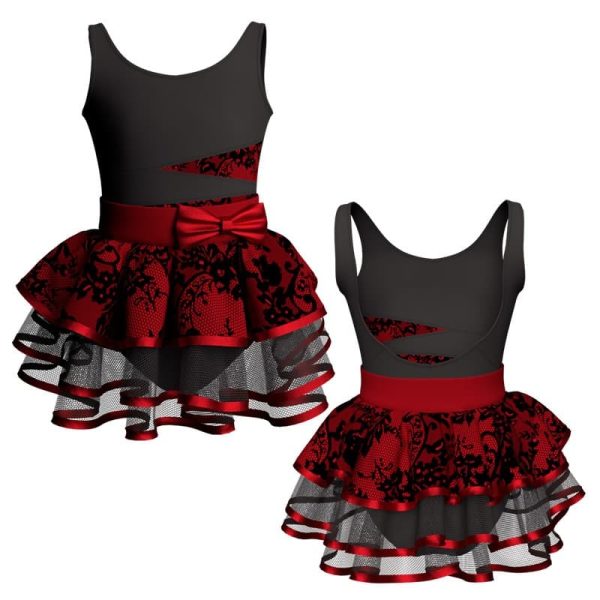 costume balletto senza maniche con inserto belen pro ves120111