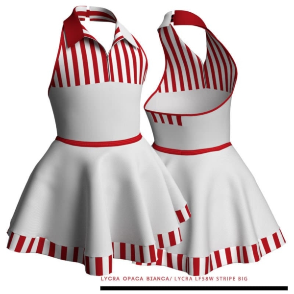 costume danza duo stripe1