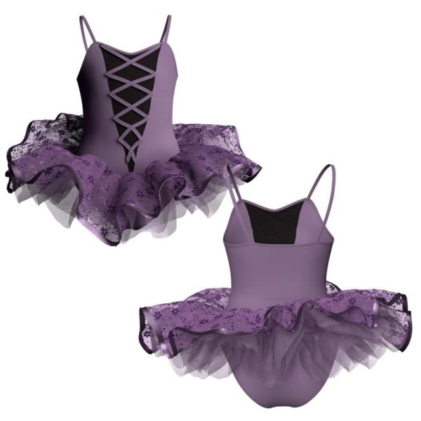 tutu ballerina bretelle con inserto e copritulle tun2527111