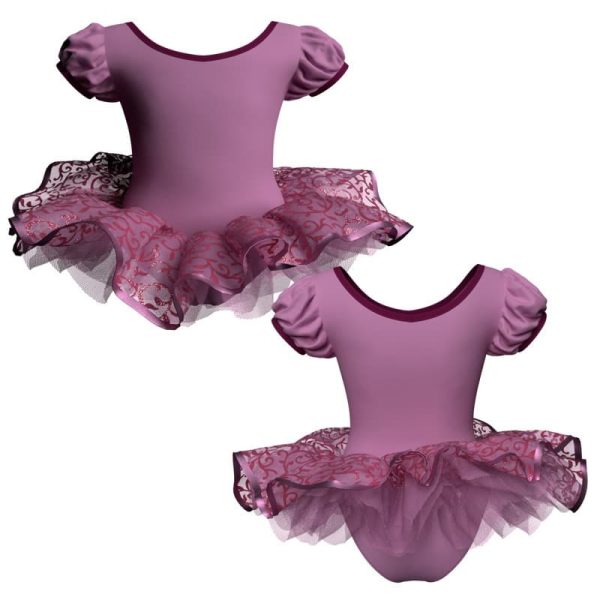 tutu ballerina maniche a palloncino tun300111