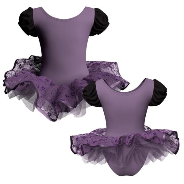 tutu ballerina maniche a palloncino tun3001t111