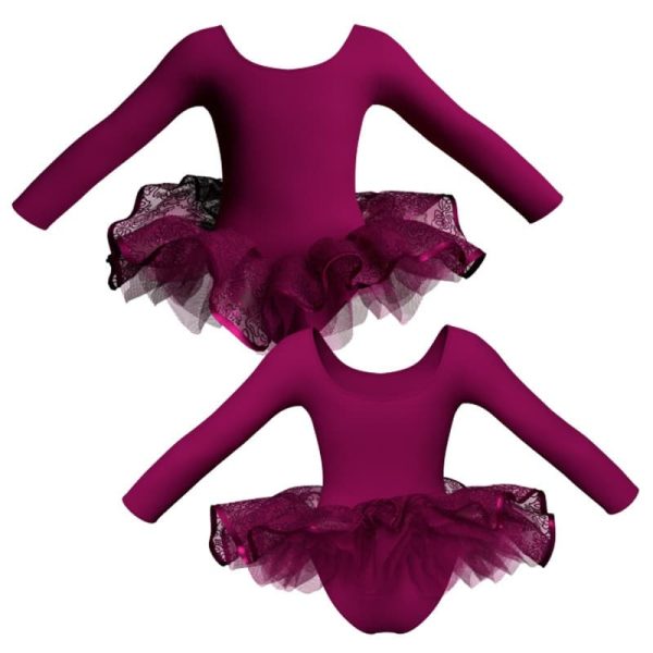 tutu ballerina maniche lunghe tun40511 copia