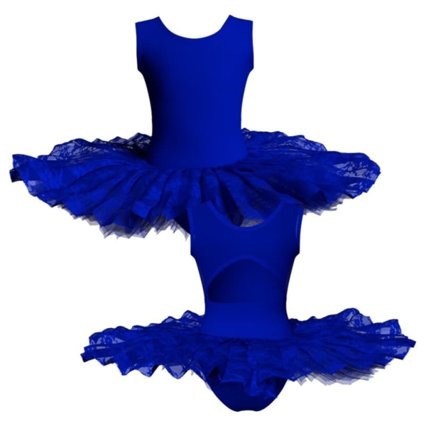 tutu ballerina professionale senza maniche con inserto in rete o pizzo tut p2231