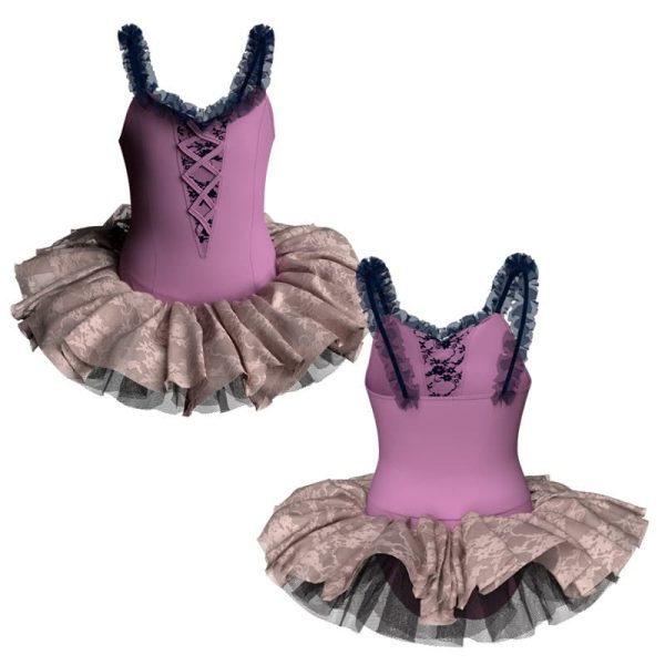 tutu bretelle con inserto belen pro tuh2529