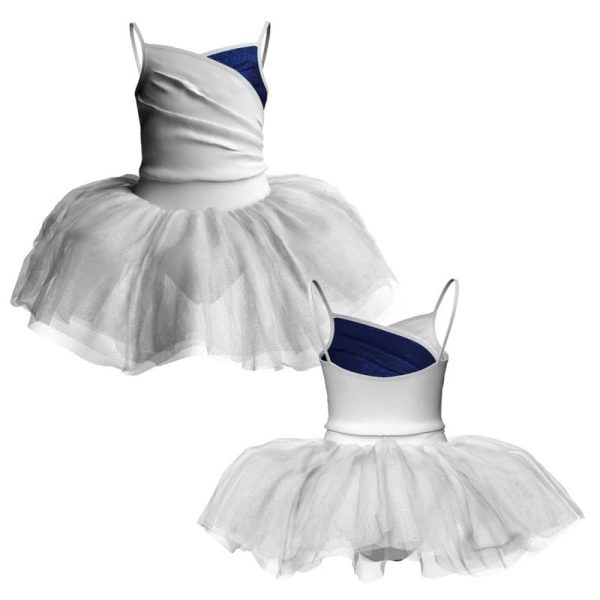 tutu bretelle con inserto in lurex tul2510