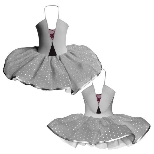 tutu bretelle in rete o pizzo tug2024t