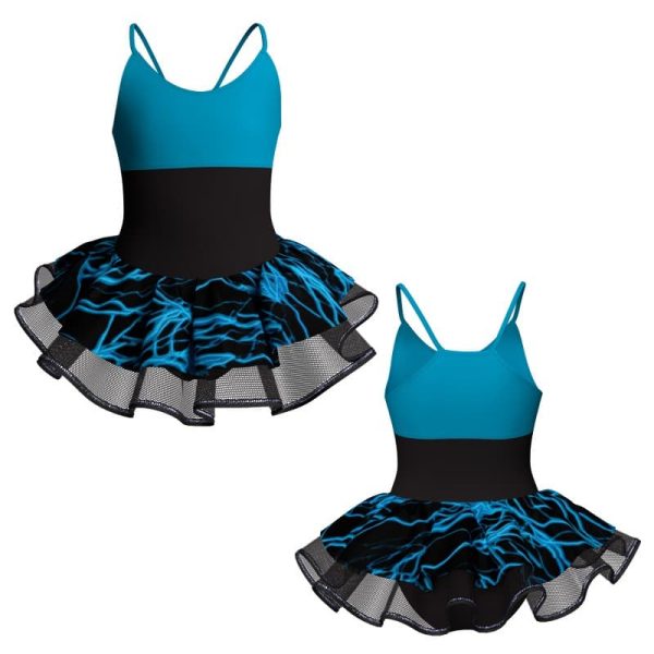 tutu danza bretelle con copritulle fantasy tuc229