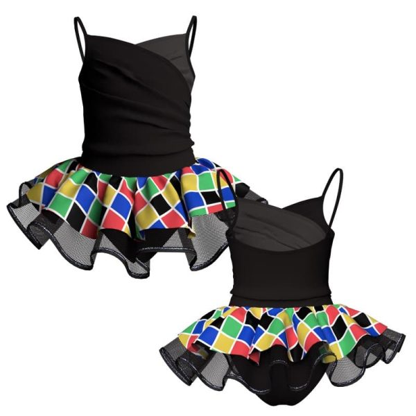 tutu danza bretelle con copritulle fantasy tuc251034