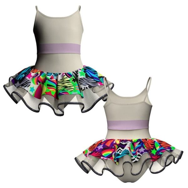 tutu danza bretelle con copritulle fantasy tuc281545