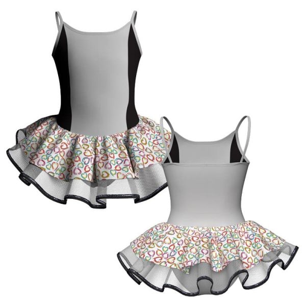 tutu danza bretelle con copritulle fantasy tuc400t56