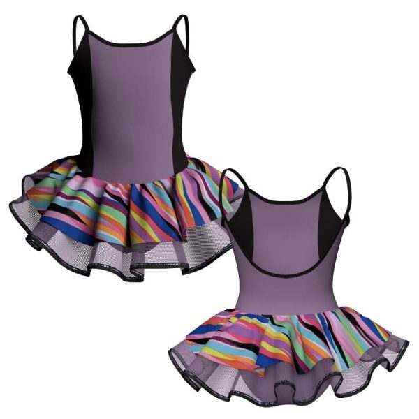 tutu danza bretelle con copritulle fantasy tuc418t56