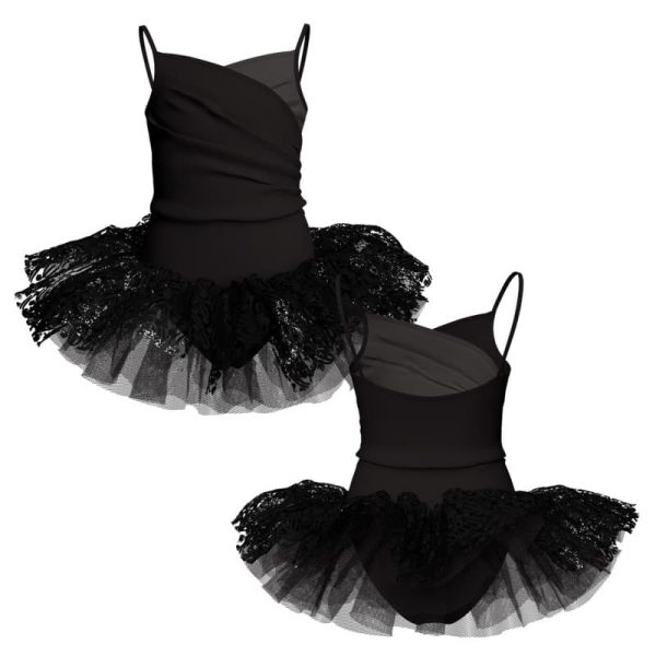 tutu danza bretelle con copritulle tua251045