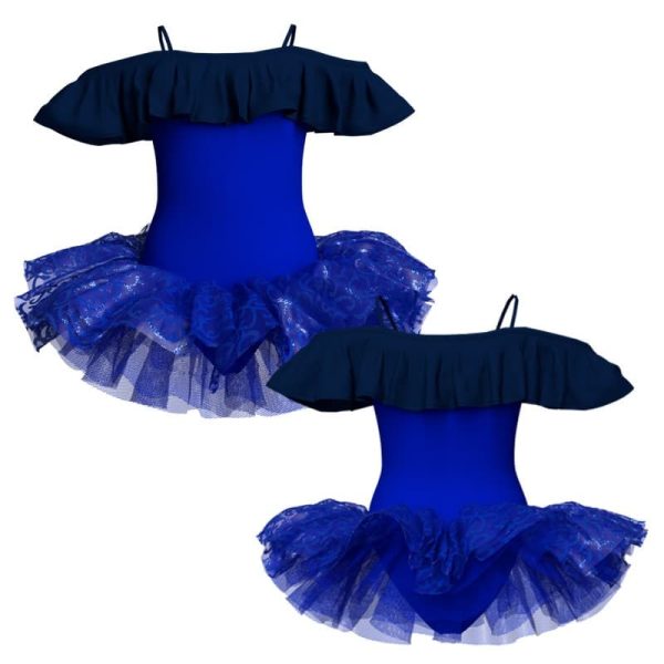 tutu danza bretelle con copritulle tua251534