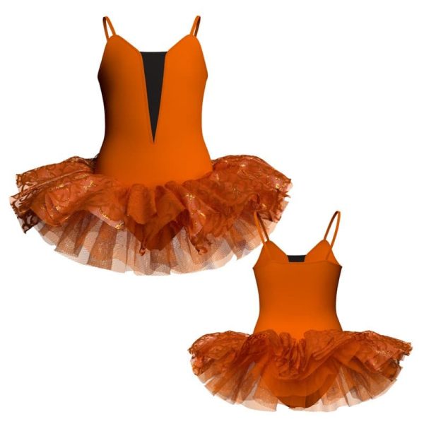 tutu danza bretelle con copritulle tua260923