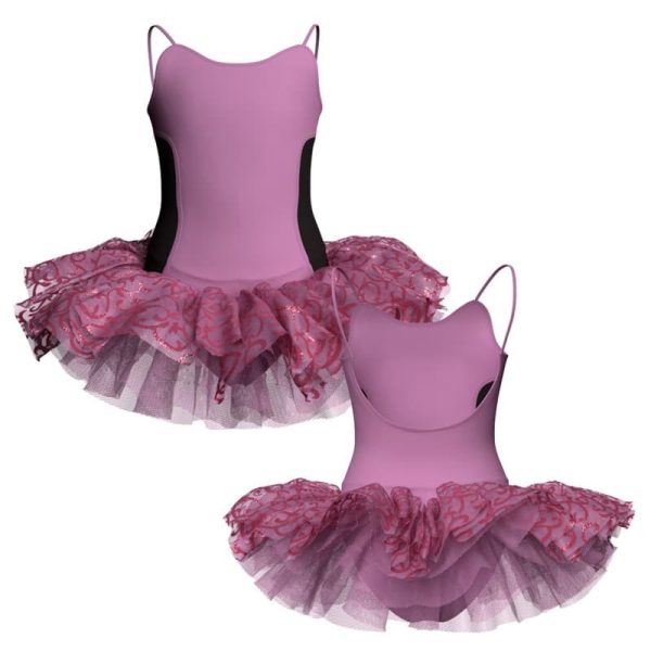 tutu danza bretelle con copritulle tua2629123