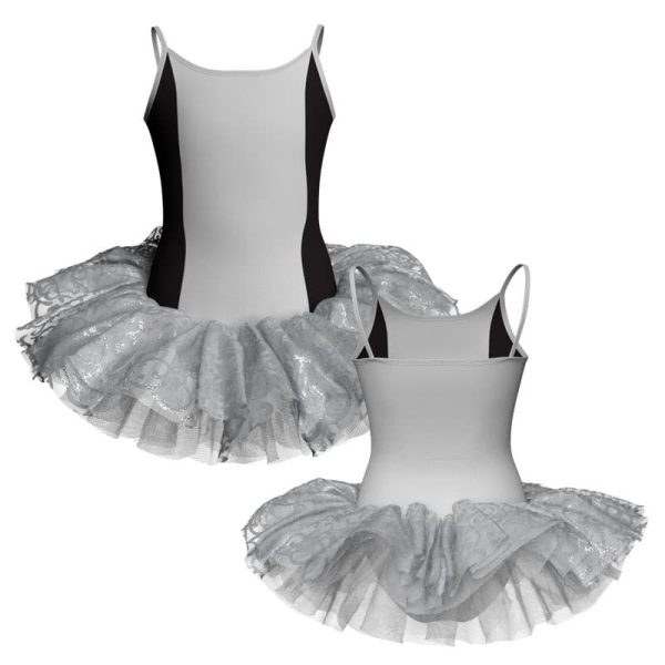 tutu danza bretelle con copritulle tua400t