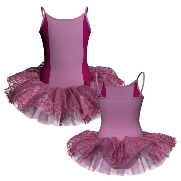 tutu danza bretelle con copritulle tua400t23