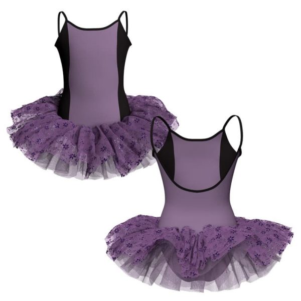 tutu danza bretelle con copritulle tua418t