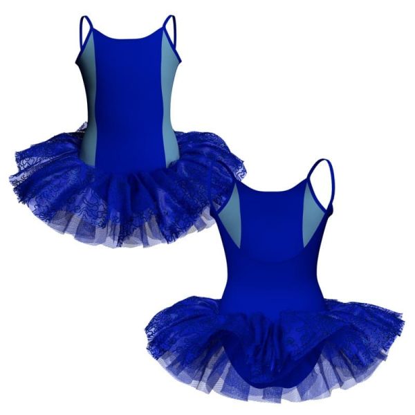 tutu danza bretelle con copritulle tua418t345