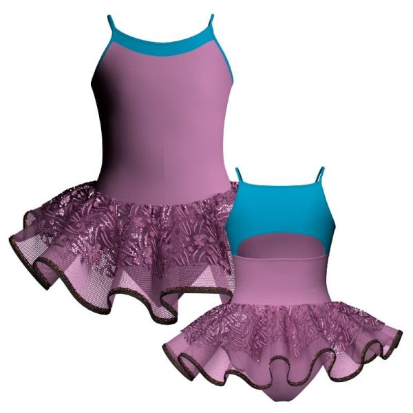 tutu danza bretelle con inserto sk1001lcs12944