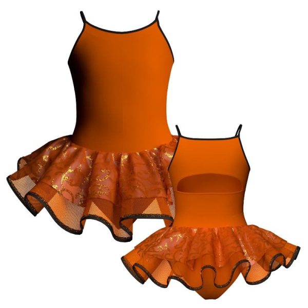 tutu danza bretelle con inserto sk1001lcs12977