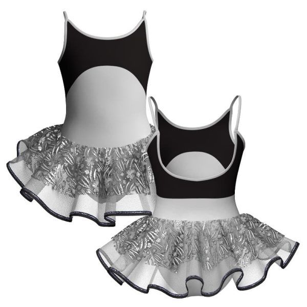 tutu danza bretelle con inserto sk1001lcs215222