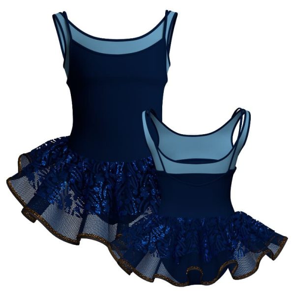 tutu danza bretelle con inserto sk1001lcs218123