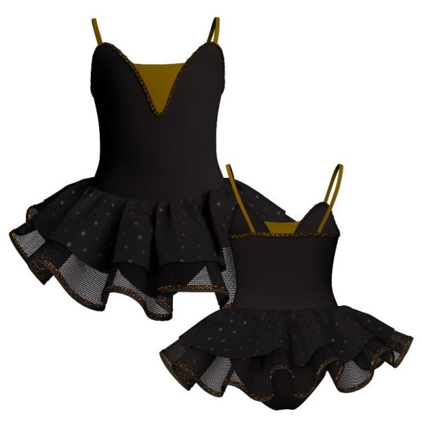 tutu danza bretelle con inserto sk1001lcs252688