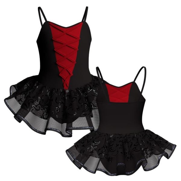 tutu danza bretelle con inserto sk1001lcs252712