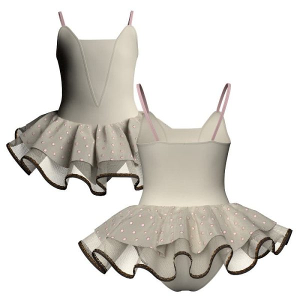 tutu danza bretelle con inserto sk1001lcs26181111