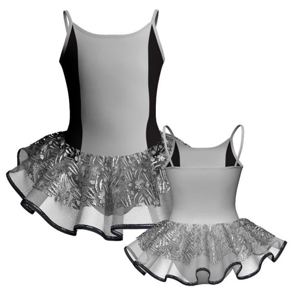 tutu danza bretelle con inserto sk1001lcs400t55