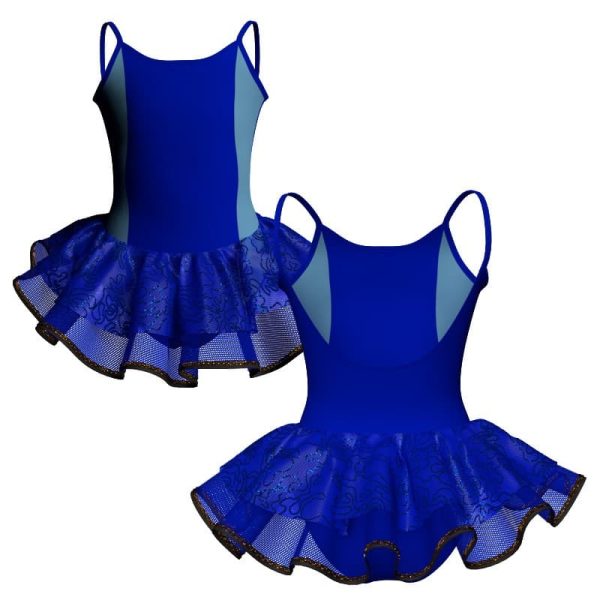 tutu danza bretelle con inserto sk1001lcs418t11