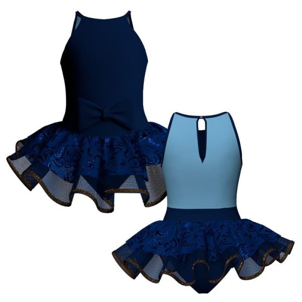 tutu danza bretelle con inserto sk1001lcsm1000