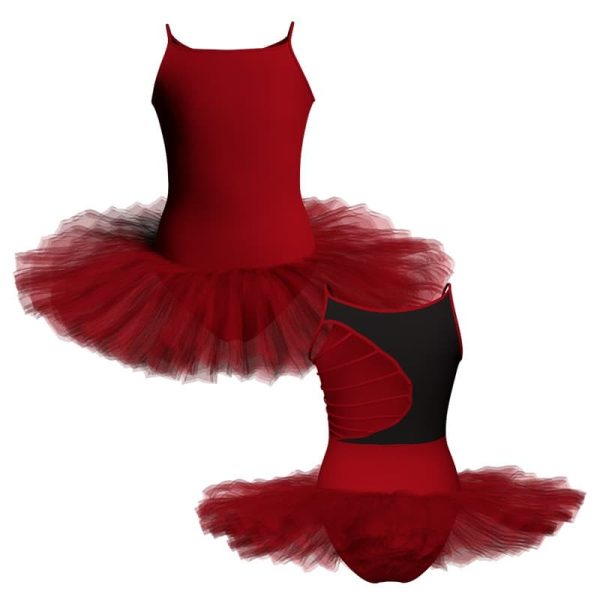 tutu danza bretelle con inserto tuq10933