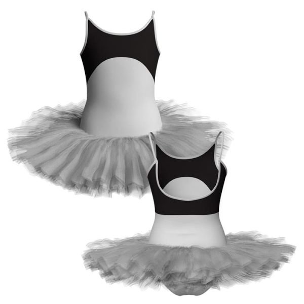 tutu danza bretelle con inserto tuq215