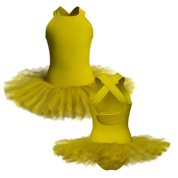 tutu danza bretelle con inserto tuq23222