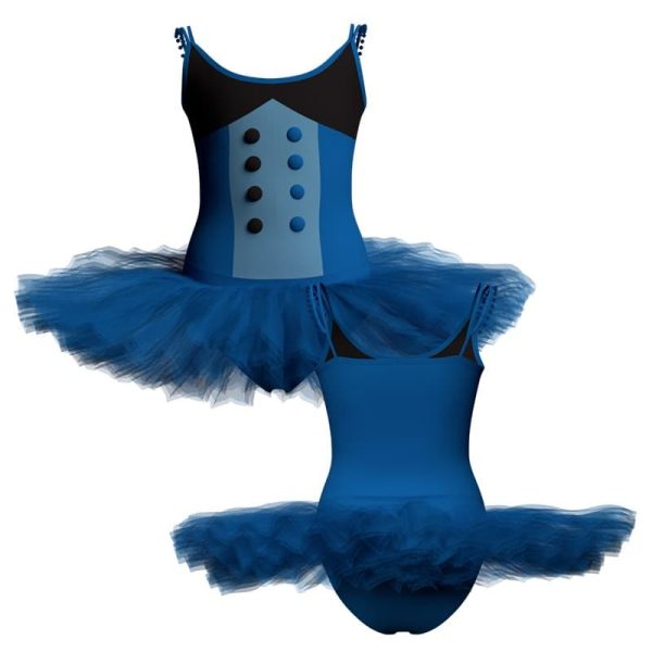 tutu danza bretelle con inserto tuq2502t22