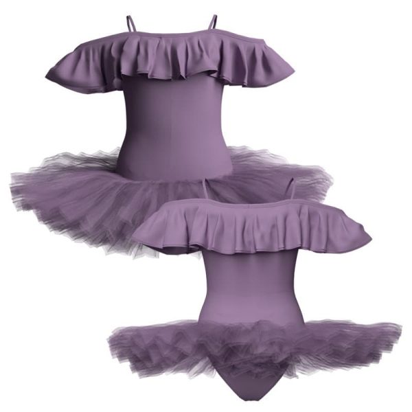 tutu danza bretelle con inserto tuq2515