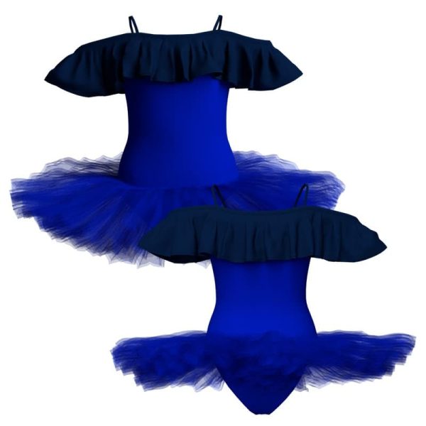 tutu danza bretelle con inserto tuq251511