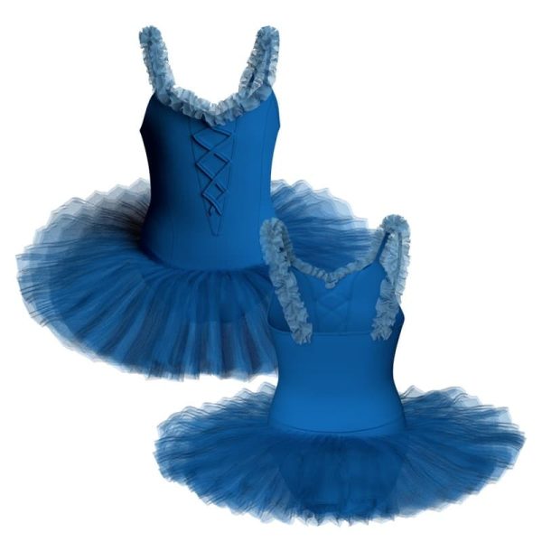 tutu danza bretelle con inserto tuq2529