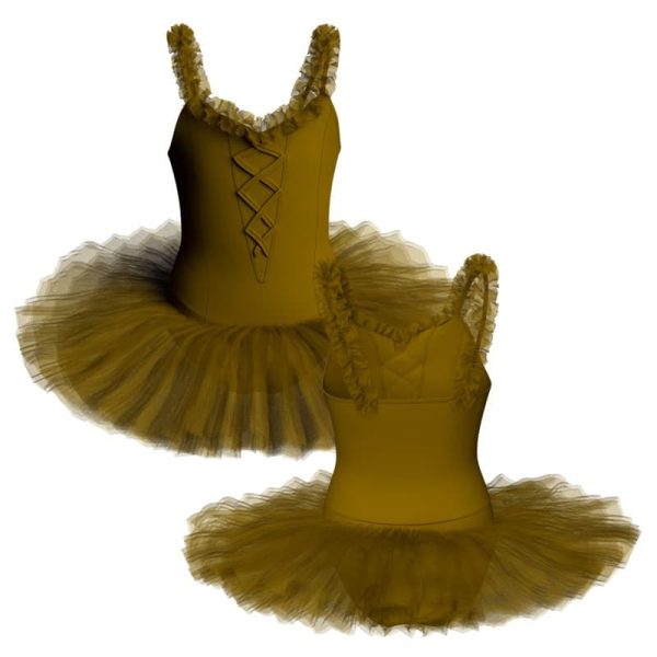 tutu danza bretelle con inserto tuq252922