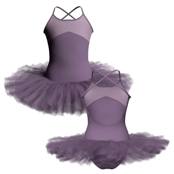 tutu danza bretelle con inserto tuq3016