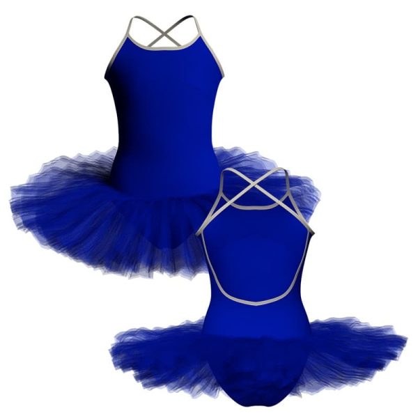 tutu danza bretelle con inserto tuq301622