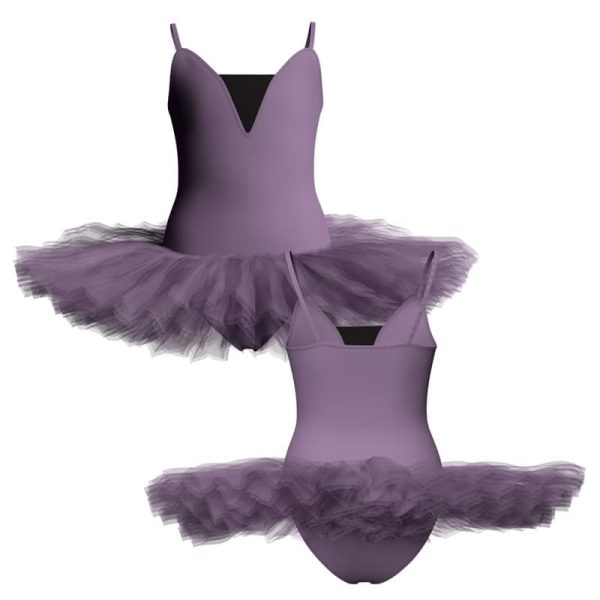 tutu danza bretelle con inserto tuq40v