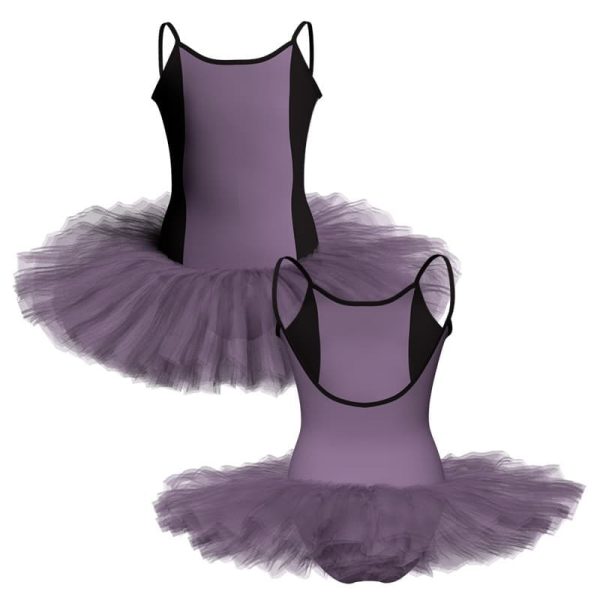 tutu danza bretelle con inserto tuq418t