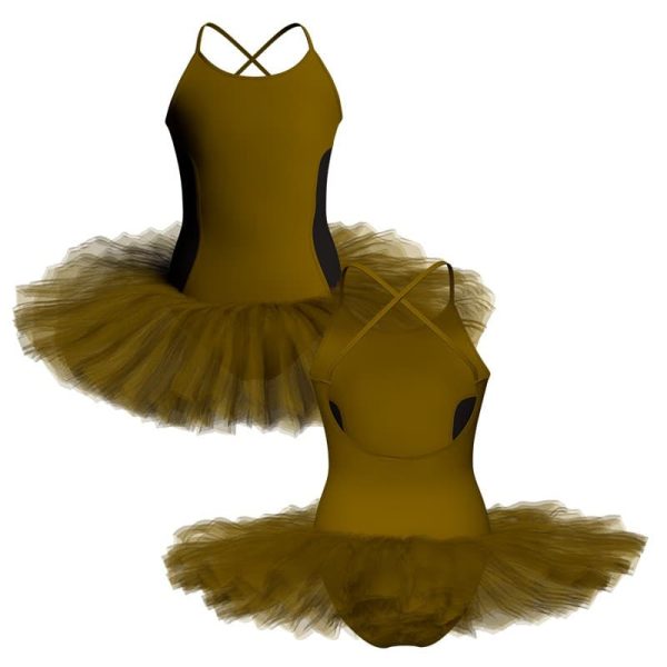 tutu danza bretelle con inserto tuq429111