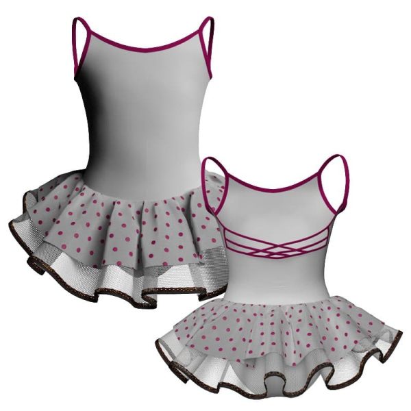 tutu danza bretelle con intreccio dietro sk1001lcs1014777