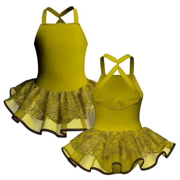 tutu danza bretelle con intreccio dietro sk1001lcs509