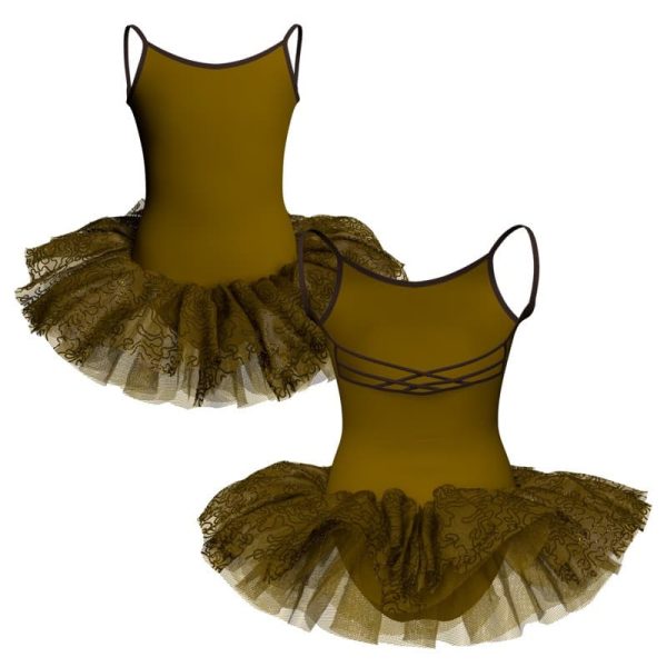 tutu danza bretelle con intreccio dietro tua101423